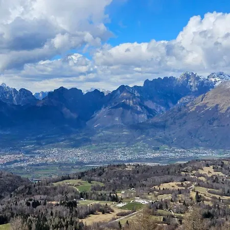 Adorable Dolomiti View Point Studio Nevegal Exterior photo